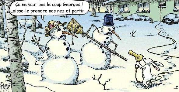 Bonhommes de neige  image drôle https://www.blagues-en-stock.org
