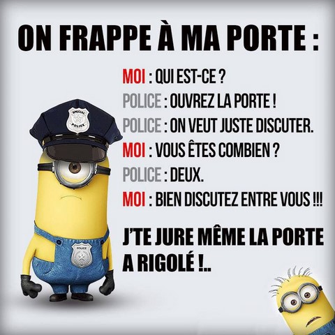 La police frappe à ma porte. https://www.blagues-en-stock.org