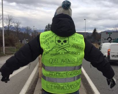 Gilet jaune image cocasse sur https://www.blagues-en-stock.org